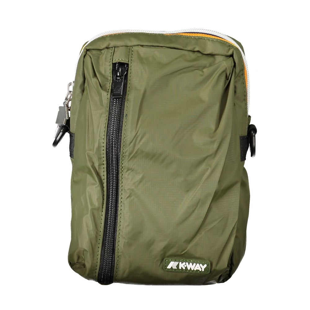 Green Polyamide Shoulder Bag