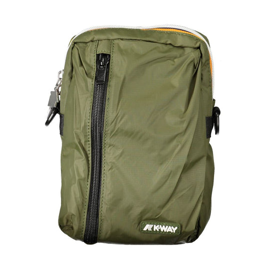 Green Polyamide Shoulder Bag