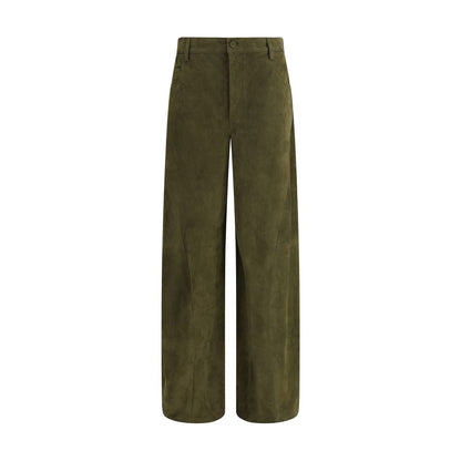 Suede Pants