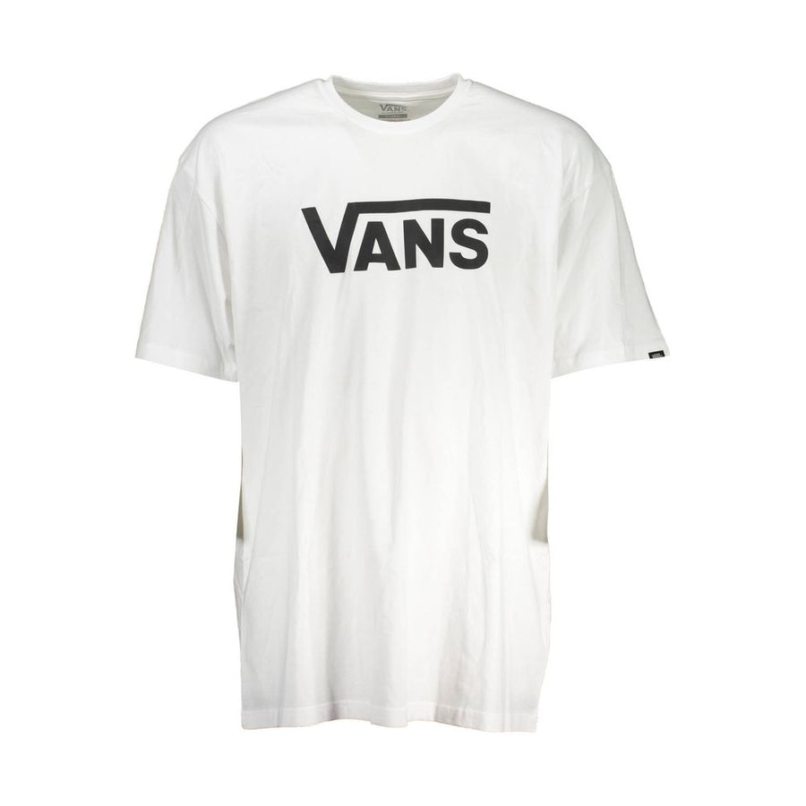 White Cotton Men T-Shirt