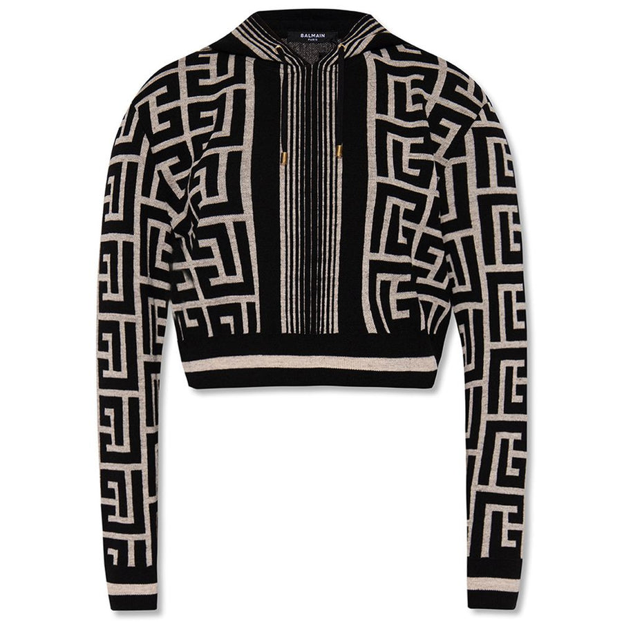 Black Merino Wool Sweater