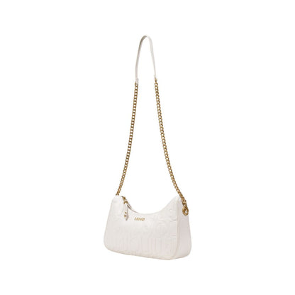 Cream Polyethylene Handbag