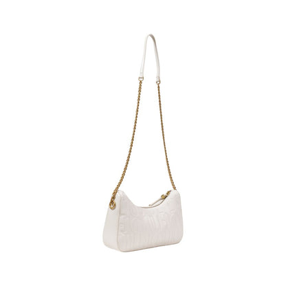 Cream Polyethylene Handbag