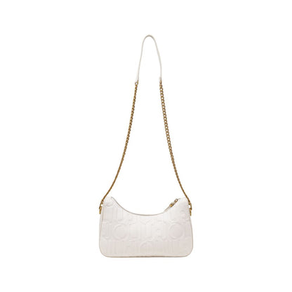 Cream Polyethylene Handbag