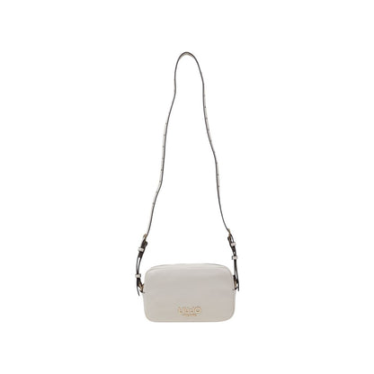 Cream Polyethylene Handbag