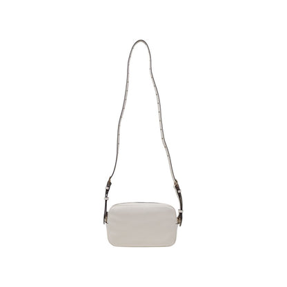Cream Polyethylene Handbag