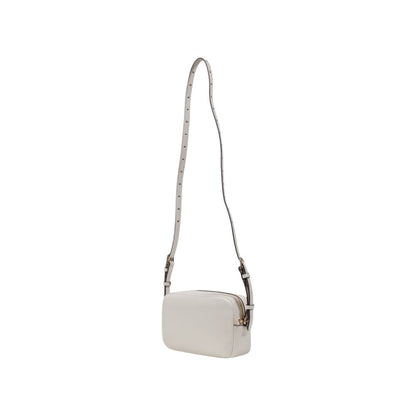Cream Polyethylene Handbag