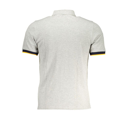 Brown Cotton Men Polo Shirt
