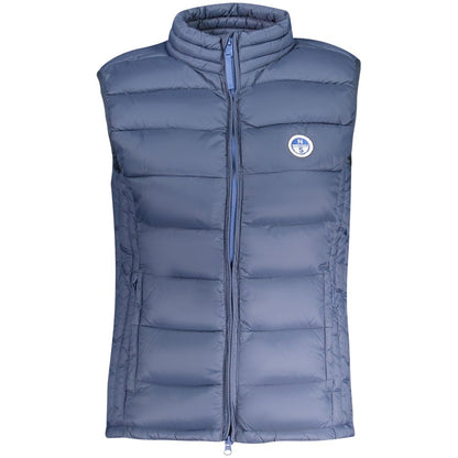 Blue Polyamide Women's Jacket