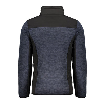 Blue Polyester Men's Sports Jacket