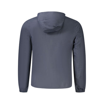 Blue Polyester Jacket