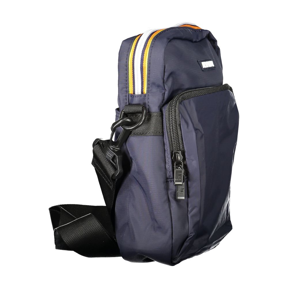 Blue Polyamide Shoulder Bag