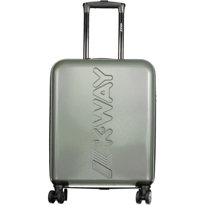 Green Plastic Men's Travel Luggage