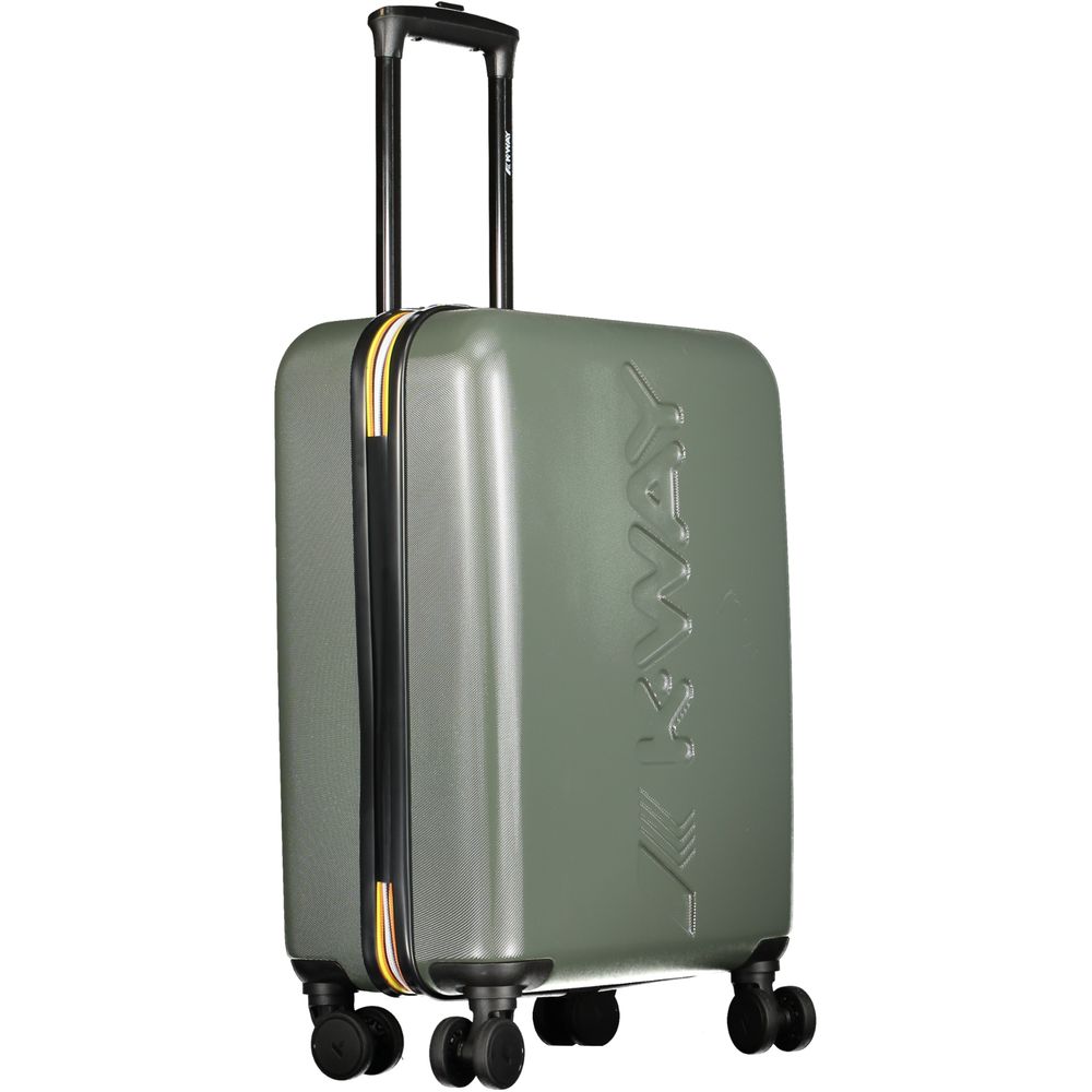 Green Plastic Men's Travel Luggage