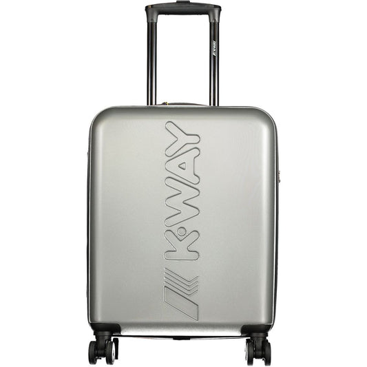 Gray Plastic Men Luggage