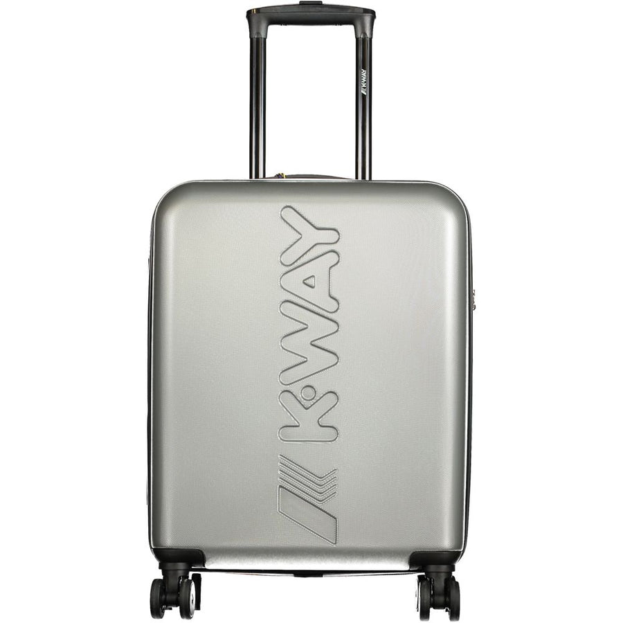 Gray Plastic Men Luggage
