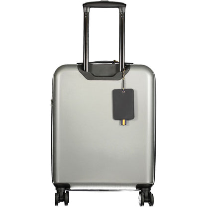 Gray Plastic Men Luggage