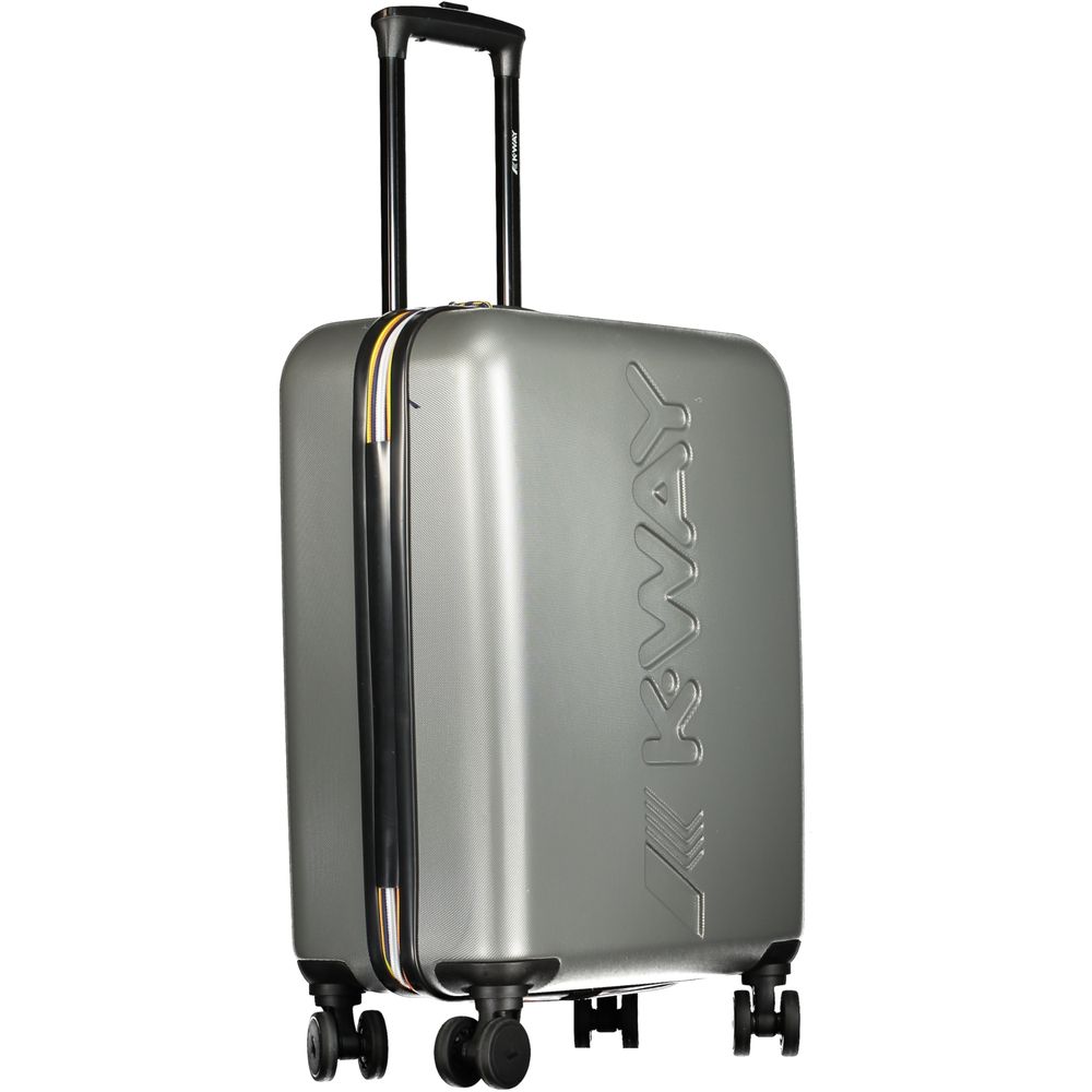 Gray Plastic Men Luggage