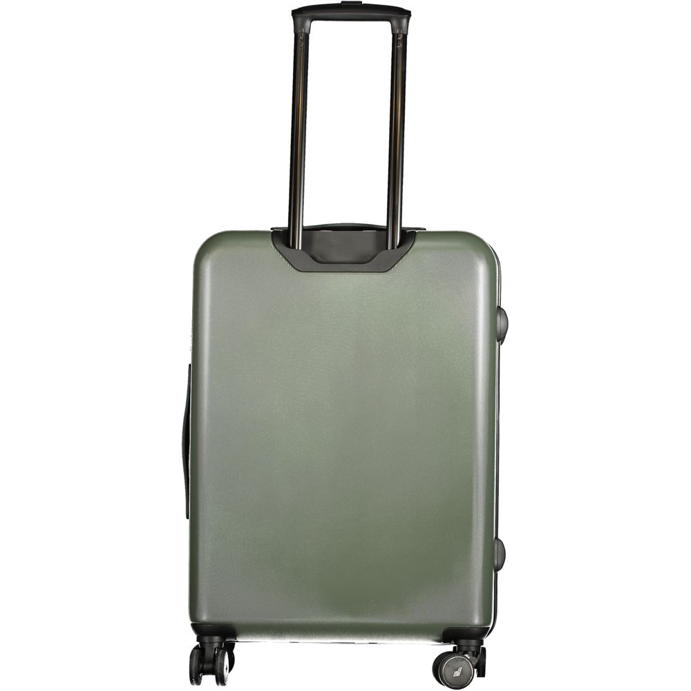 Green Plastic Men Luggage