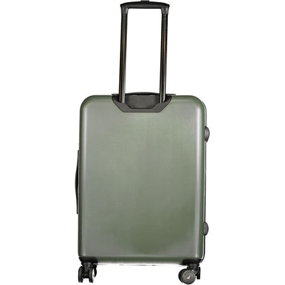 Green Plastic Men Luggage