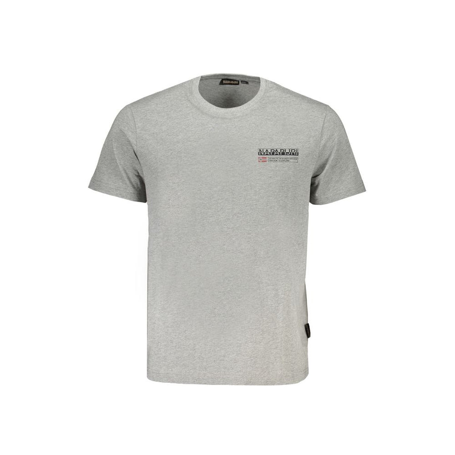 Brown Cotton Men T-Shirt