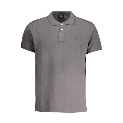 Brown Cotton Men Polo Shirt