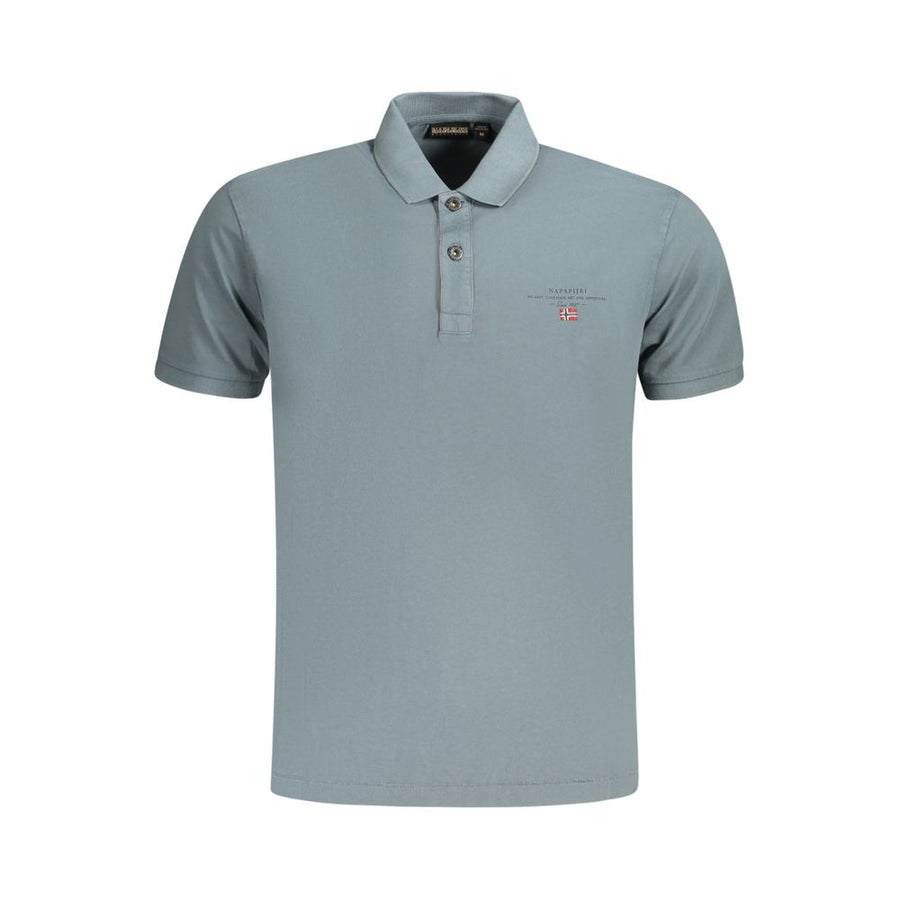Brown Cotton Men Polo Shirt