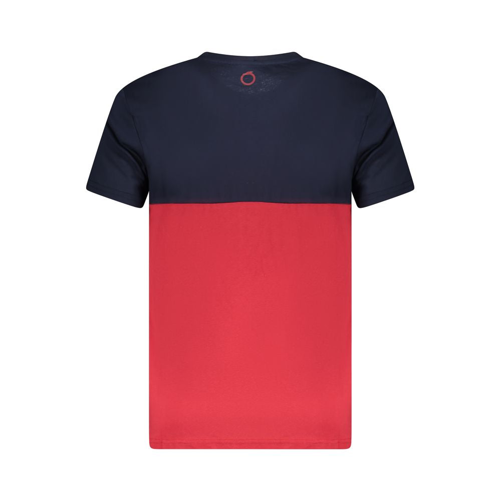 Red Cotton Men T-Shirt