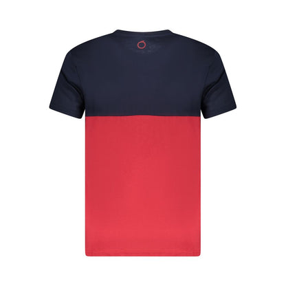 Red Cotton Men T-Shirt