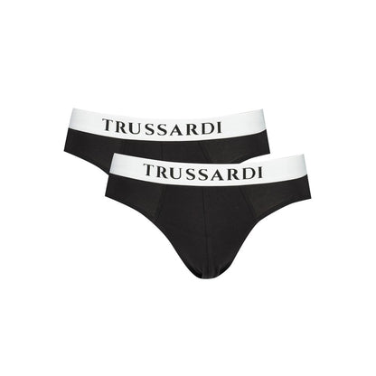 Black Cotton Men Underwear Pack