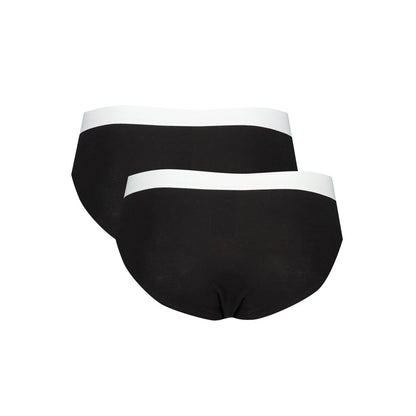 Black Cotton Men Underwear Pack