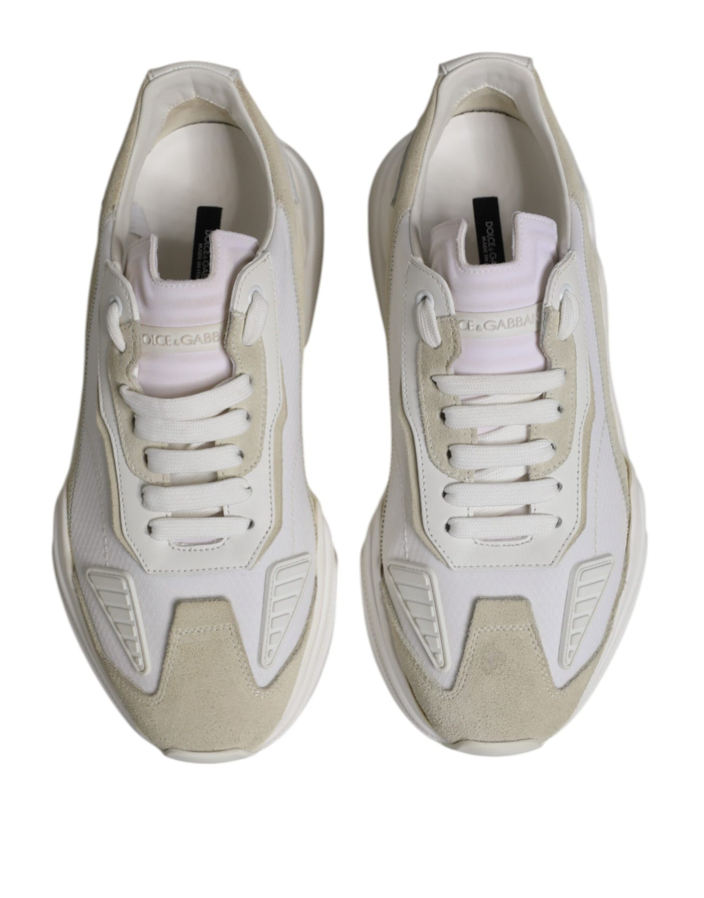 White Low Top Daymaster Men Sneakers  Shoes