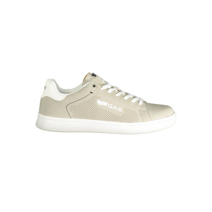 Gray Polyester Men Sneaker