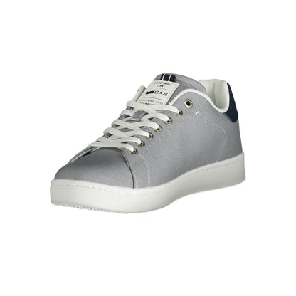 Gray Polyester Mens Sneaker
