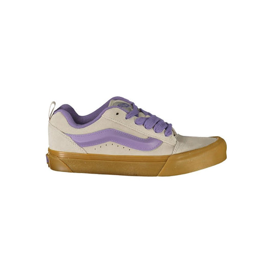 Gray Leather Women Sneaker
