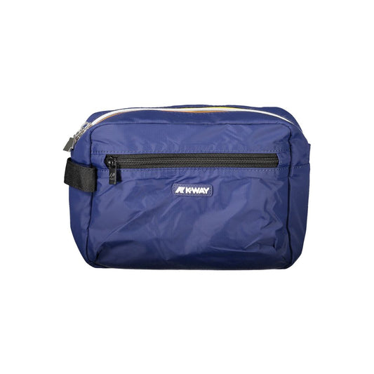 Blue Polyamide Men Leather Accessory