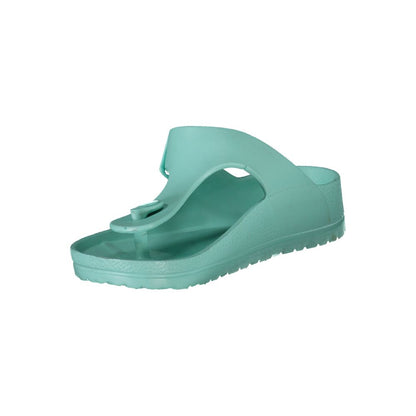Blue Plastic Women Sandal