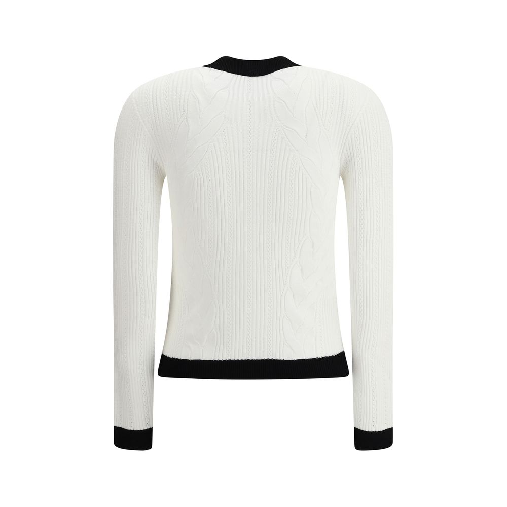 Contrast trim Cardigan