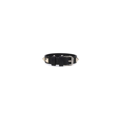 Black Calf Leather Bos Taurus Bracelet
