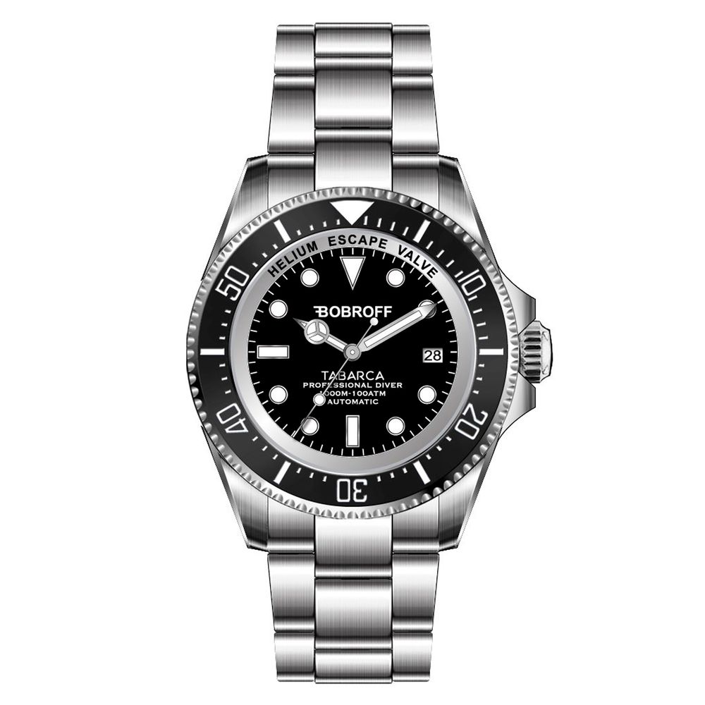 Gray Stainless Steel Watch