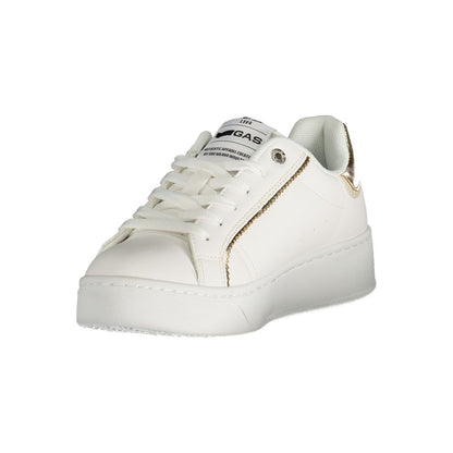 White Polyester Sneaker
