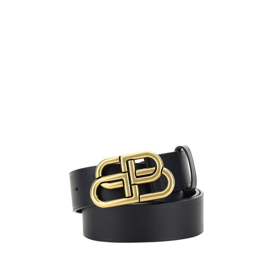 Logo leather Belt