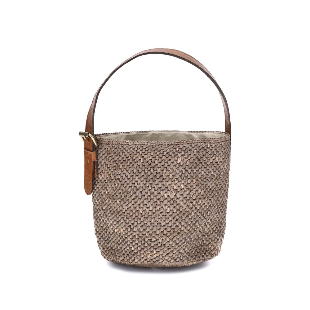 Raffia Lova Bucket Bag