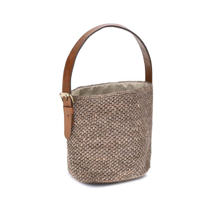 Raffia Lova Bucket Bag