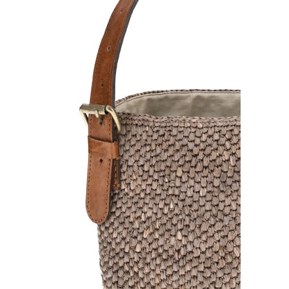 Raffia Lova Bucket Bag