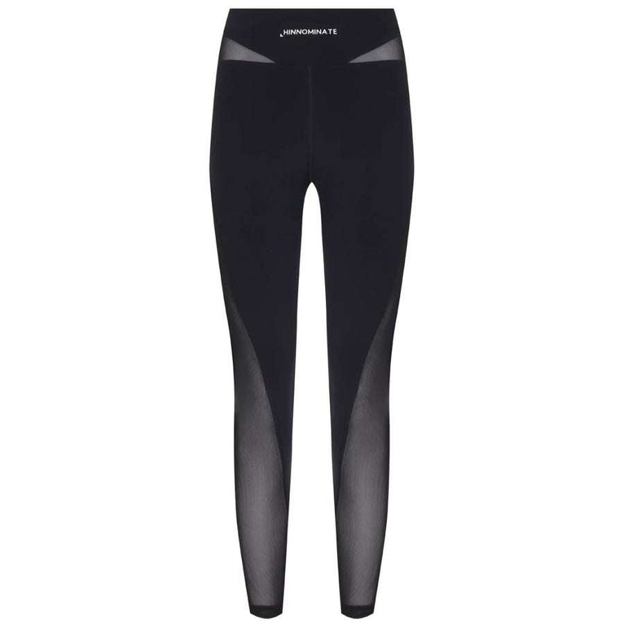 Black Polyamide Jeans & Pant