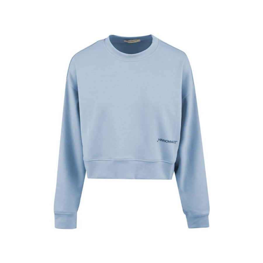 Blue Polyester Sweater