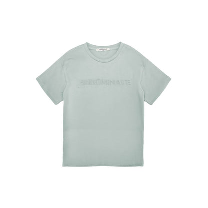 Gray Cotton Tops & T-Shirt