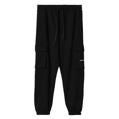 Black Cotton Jeans & Pant