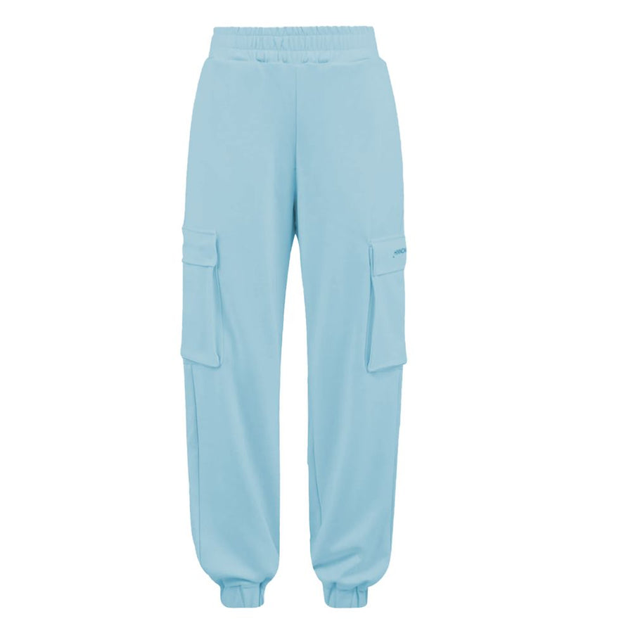 Blue Polyester Jeans & Pant